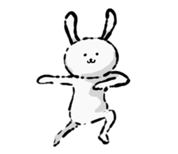 Rabbit superior(English version) sticker #6987156