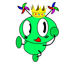 Green_naught sticker #6987099