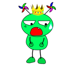 Green_naught sticker #6987101