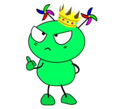 Green_naught sticker #6987103