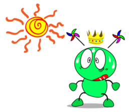 Green_naught sticker #6987109