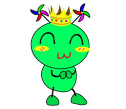 Green_naught sticker #6987111