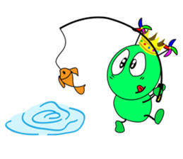 Green_naught sticker #6987115