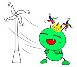 Green_naught sticker #6987117