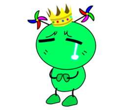 Green_naught sticker #6987121