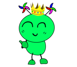 Green_naught sticker #6987123