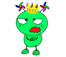 Green_naught sticker #6987125