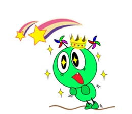 Green_naught sticker #6987129