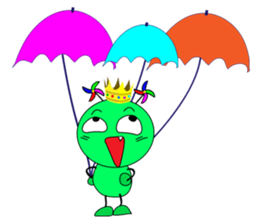 Green_naught sticker #6987133