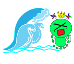 Green_naught sticker #6987135