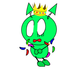 Green_naught sticker #6987137