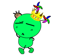 Green_naught sticker #6987143