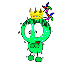 Green_naught sticker #6987145