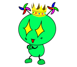 Green_naught sticker #6987147