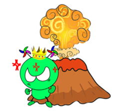 Green_naught sticker #6987149