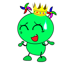 Green_naught sticker #6987155