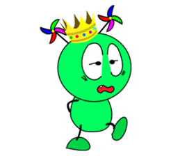 Green_naught sticker #6987157