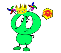 Green_naught sticker #6987160