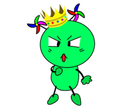 Green_naught sticker #6987166