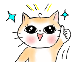 A white cat and cats of the friend part2 sticker #6987461