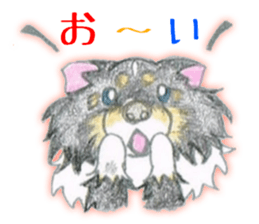 Shelties of cute eyebrows part2 sticker #6987622