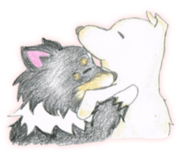 Shelties of cute eyebrows part2 sticker #6987639