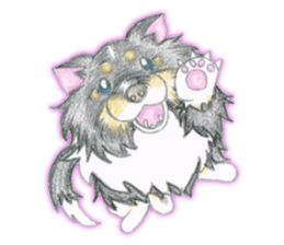 Shelties of cute eyebrows part2 sticker #6987645