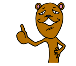 Super Bear!!! sticker #6987818