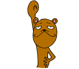 Super Bear!!! sticker #6987822