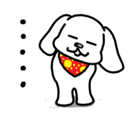 MARU of a maltese 2 sticker #6987869