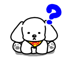 MARU of a maltese 2 sticker #6987870