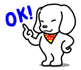MARU of a maltese 2 sticker #6987881