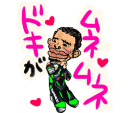 Motorcycle Lover Mr. Yanagawa sticker #6988213