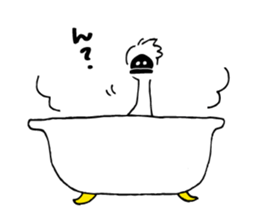 Mr. Black-faced Spoonbill sticker #6988319