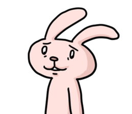 Lonely rabbit -Bocci dedicated sticker- sticker #6988689