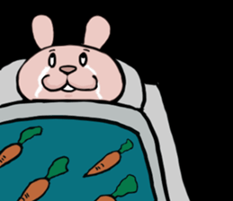 Lonely rabbit -Bocci dedicated sticker- sticker #6988698