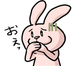 Lonely rabbit -Bocci dedicated sticker- sticker #6988705