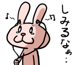 Lonely rabbit -Bocci dedicated sticker- sticker #6988713