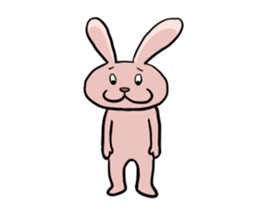 Lonely rabbit -Bocci dedicated sticker- sticker #6988719