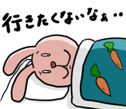 Lonely rabbit -Bocci dedicated sticker- sticker #6988723