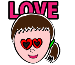 Angry Mom Keori sticker #6989047