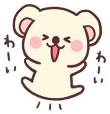 Baby koala sticker #6989055