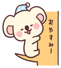 Baby koala sticker #6989059