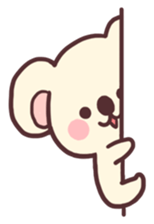 Baby koala sticker #6989067
