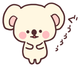 Baby koala sticker #6989083