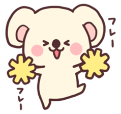 Baby koala sticker #6989087