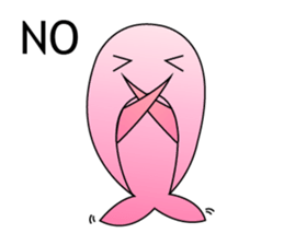 Whales and their friends sticker #6989302