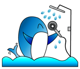 Whales and their friends sticker #6989318