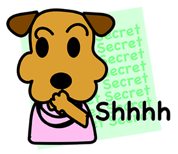 Lovely Jessie, Welsh Terrier sticker #6989652