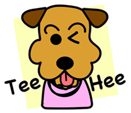 Lovely Jessie, Welsh Terrier sticker #6989657